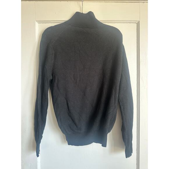 Polo Ralph Lauren Men’s Black Pullover Sweater with Black Logo – Size L - Picture 4 of 11